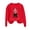 Red, variant on Sweatshirts for Women Halloween Printed Long Sleeve Hoodie Top