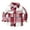 Red, variant on DPTALR Toddler Flannel Shirt Jacket Plaid Long Sleeve Lapel Shacket Kids Boys Girls Fall Tops