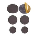 thumbnail image 2 of Sioweci 6Pcs Shoe Hole Patch Round 3 Sizes Self-Adhesive Wear Resistant Universal Sports Casual High Heel Shoes Upper Repair Sticker Kit Dark Gray, 2 of 13