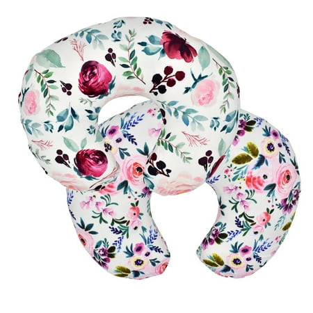 

ASEIDFNSA Baby Book Boy Baby Girl Must Haves Baby Floral Cover Breastfeeding Case Nursings Cover Slipcover 2 Pack