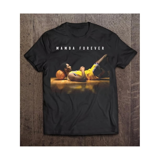Mamba Forever Limited Edition T-Shirt - 100% Soft Cotton, Men's Casual Graphic Tee with Design, Black, Relaxed Fit, Short Sleeve, All-Season Wear