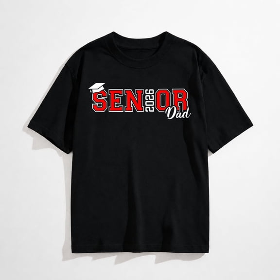 Proud Senior Dad 2026 Senior 2026 Dad Class Of 2026 Father T-Shirt