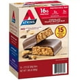 thumbnail image 2 of Atkins Chocolate Peanut Butter Meal Bars High Fiber 16g of Protein (15 Count), 2 of 4