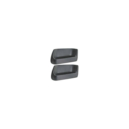 Steel Hood Scoops - MACs Auto Parts 44-45284 - Mustang Stamped Steel Hood Scoops