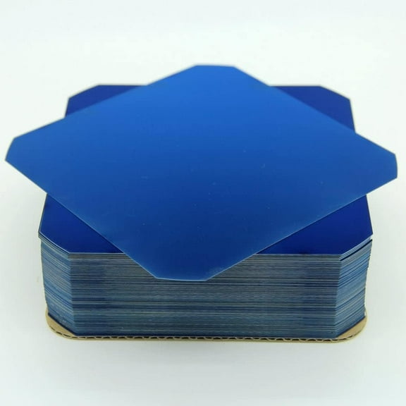 Sunpower Flexible Solar Cells E60 C60 5x5 3.6W Monocrystalline Cells for DIY Panels (20, +1 Busbar Per Cell)