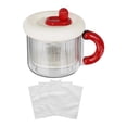 thumbnail image 1 of jifeng Greek Yogurt Strainer Kitchen Accessory Homemade Whey Separator Yogurt Maker Red, 1 of 9