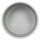 Plaque de cuisson professionnelle ronde en aluminium de 4 "x 3" de PME, argent – image 1 sur 1