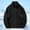 Black, variant on Men's Polar Lined Jacket Warm Full Zip Up Thick Jacket Soft Outwear Winter Coat with Zipper Pocket,For men in autumn and winter, there are warm, thickened jackets, warm jackets
