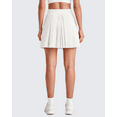 thumbnail image 3 of G4Free Pleated Women's Tennis Skirts Flowy Golf Skorts High Waisted Soft Athletic A Line Built-in Shorts with 2-Way Pockets, 3 of 7