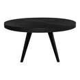 thumbnail image 3 of Moe's Home Collection Parq 60" Round Solid Acacia Wood Dining Table in Black, 3 of 4