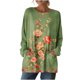 thumbnail image 5 of TaTaai Casual Vintage Print Long Sleeve Round Neck T Shirts for Women Loose Fit With Pockets Retro Blouse 2026 Soft Polyester Lightweight Daily Wear Gift, 5 of 7