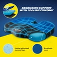thumbnail image 3 of MICHELIN Infused Gel Memory Foam Seat Cushion 2-Pack – Ergonomic Support, Breathable Mesh, Portable Design, Max Comfort for Office, Car, Travel, and Home Use, 3 of 6