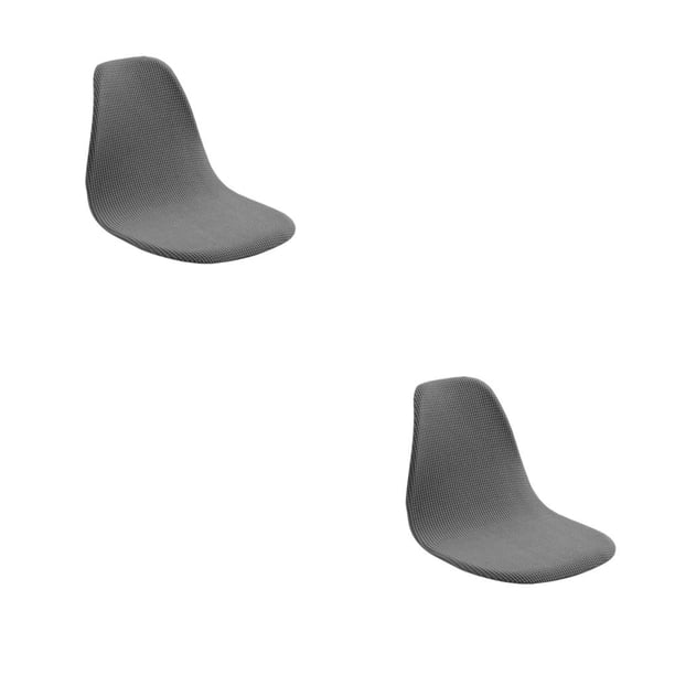 Naiovety Funda gruesa para silla, Protector de asiento atractivo, muebles elásticos, funda extraíble, funda para cocina, habitación, oficina, gris Gris oscuro 2piezas Naiovety CBP440030