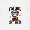 thumbnail image 4 of Inktastic Future Dirt Biker Motocross Bear Boys Baby T-Shirt, 4 of 5