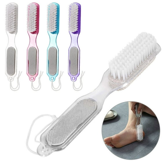 1 Pumice Stone Foot File Pedicure Callus Remover Scraper Dead Skin Scrub Brush