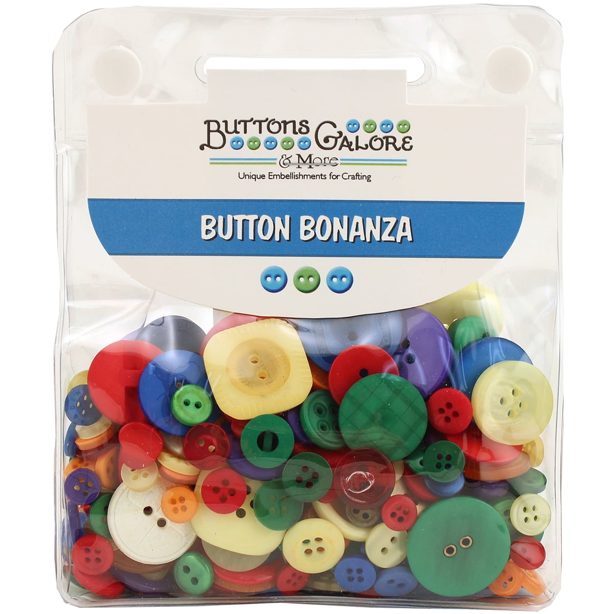 Buttons Galore Button Bonanza 8oz Primary