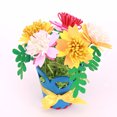 thumbnail image 4 of Gwong Juguete DIY Non-tejido Flor Pot Sunflowers Daisy Hecho A Mano Costura Educativa Juguete Gwong 21020126, 4 of 7