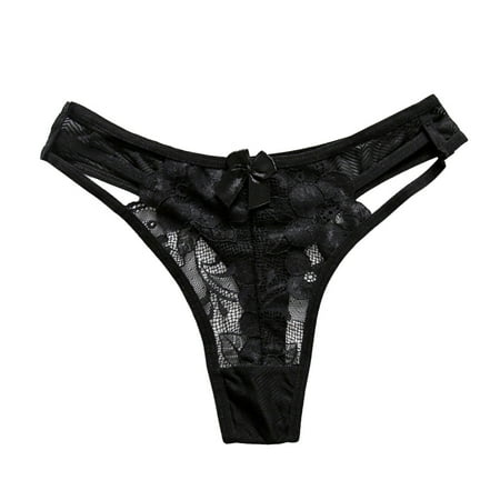 

Women s Panties Women Underwear Thongs Lace Panties G String Thong Stretch Ladie Brief Underwear Gift on Clearance
