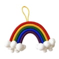 thumbnail image 1 of Colgante de decoración de habitación para niños, colgante de decoración de pared de arco iris de nubes tejidas Wmkox8yii  fhajkh1027, 1 of 1