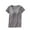 Gray, variant on WREESH Ladies Yoga Sports T-Shirt Lightweight Soft Basic Fit with Scoop Neck and Built-In Bra Olive Green