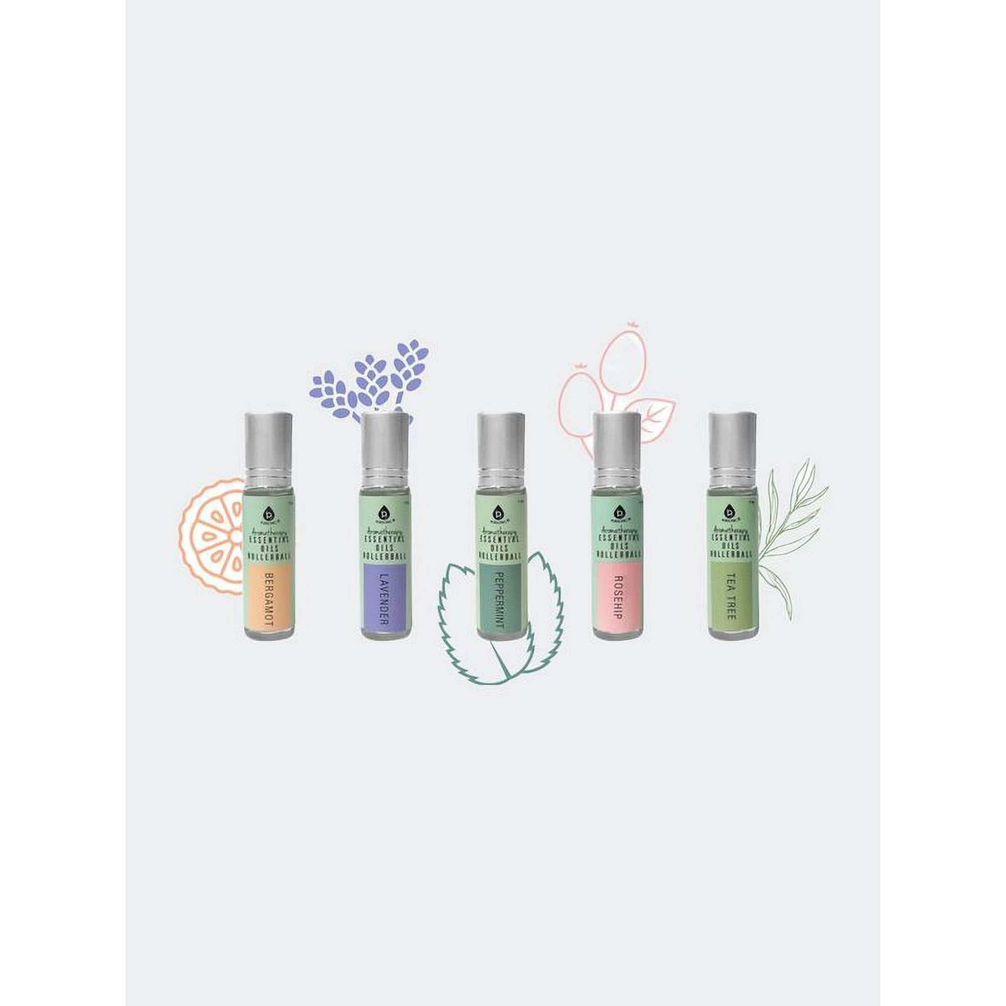 Pursonic Aromatherapy Essential Oils Rollerballs