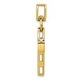 thumbnail image 2 of 14k Yellow Gold Hollow Cross Pendant, 2 of 4