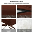 thumbnail image 4 of 45x25 in Indoor Outdoor Deep Seat Cushion Set,Solid Waterproof Patio Chair Cushions Set for Outdoor Patio Furnitur, 4 of 7