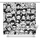 thumbnail image 1 of Cortina de Ducha ABPHQTO Multitud de Personas Diferentes 160x180 cm, 1 of 2