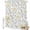 White, variant on Shower Curtain Wildflowers Leavs Shower Curtains for Bathroom Decor, Waterproof Polyester Shower Curtain Set with Hooks, Small Stall Size 36" x 72" Floral Plant