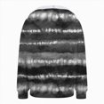 thumbnail image 5 of Towmus Fall Clothes For Women Zip Up Long Sleeve Hooded Sweatshirts With Pocket Drawstring，Striped Long Sleeve Gradient Hoodies XS-6XL, 5 of 5