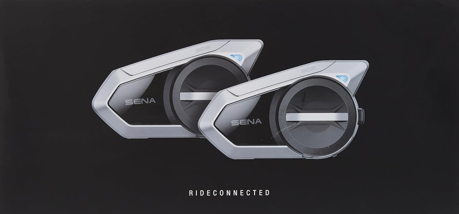 Sena 50S HD Bluetooth Motorcycle Headset with Harman Kardon