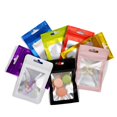 thumbnail image 4 of Bolsas gruesas con cierre hermético para joyería, bolsa de plástico holográfica de Color para almacenamiento al por menor, 20-50 piezas, sin agujero, 4 of 5