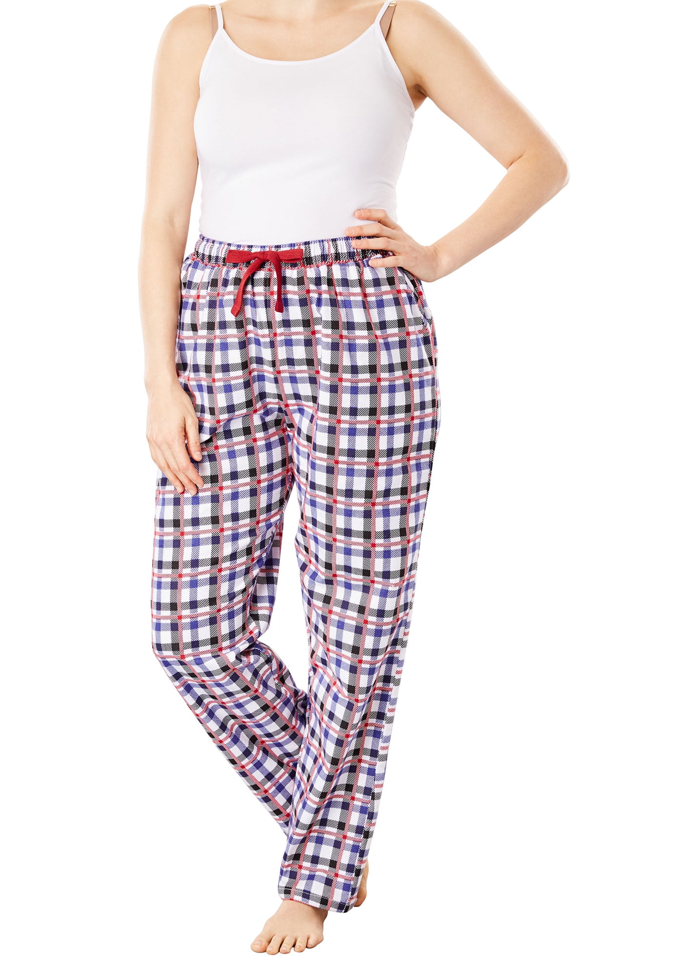 Cotton Flannel Pants Pajama Bottoms 