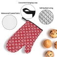 thumbnail image 3 of Cauagu Ladybugs And White Dots Print Oven Mitts and Pot Holders 4 pcs Set,Extra Thicken Long Kitchen Oven Glove Potholders BBQ Gloves-Oven Mitts and Pot Holders(11 Inch), 3 of 6