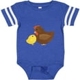 thumbnail image 3 of Inktastic Hen and Chick Farm Animals Boys or Girls Baby Bodysuit, 3 of 5