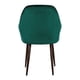 thumbnail image 5 of Sillas de Casa Mundo In Trento Velvet Tapizadas verde, 5 of 7