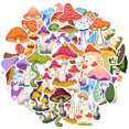 thumbnail image 2 of 35pcs-50pcs Colorful Mushroom Stickers Nature Cartoon Stickers Fantasy Stickers for Laptops Phones Suitcases, 2 of 9