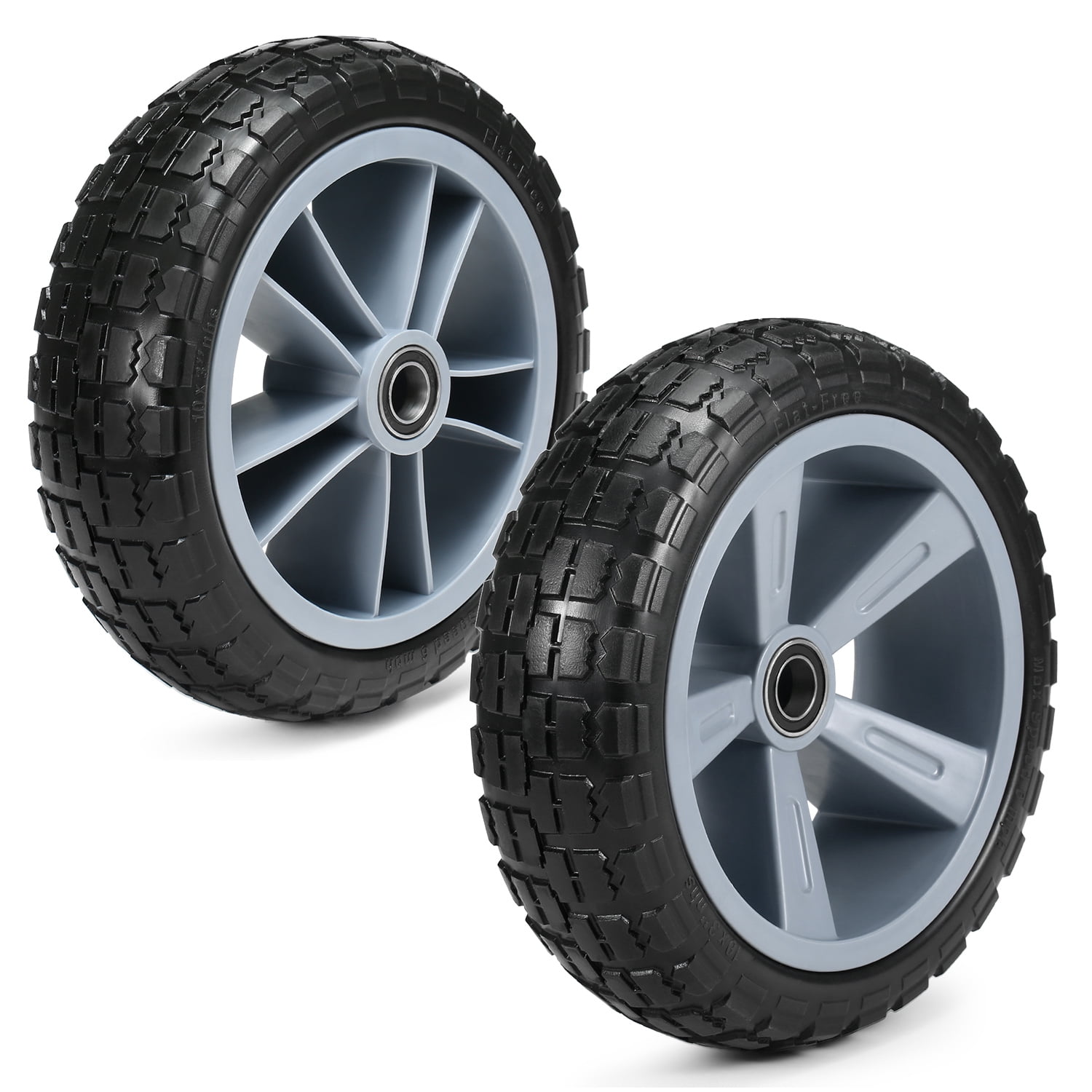 Cart 10 Inches Puncture-proof Kayak Trolley Tire Wheel For Kayak Canoe Trolley Cart Replacement Tire Wheel