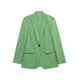 thumbnail image 2 of Conjunto de dos piezas para mujer, Blazer de manga larga con cuello en V, pantalones de pierna ancha, traje a juego, 2 of 5