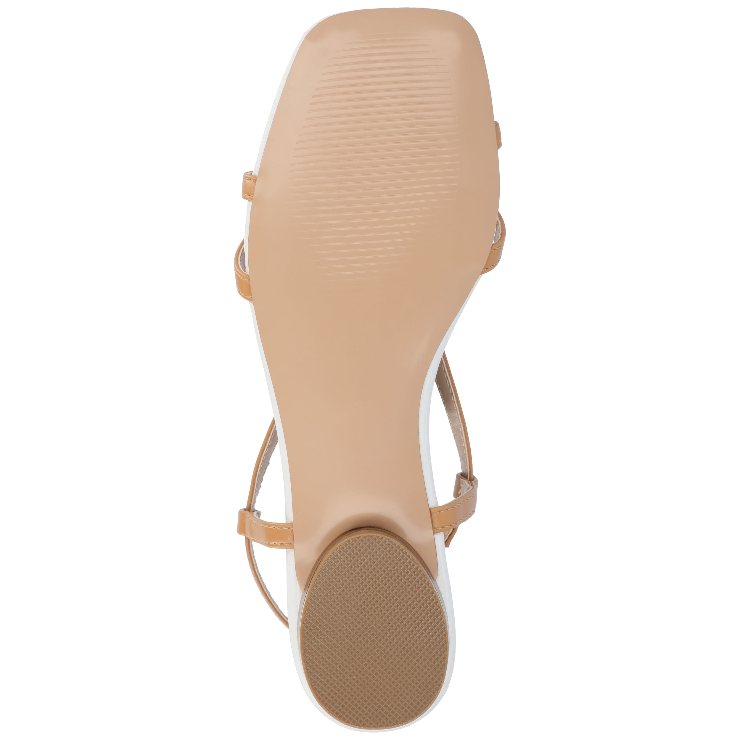 Journee Womens Bridget Sling Back Flat Sandals