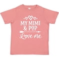 thumbnail image 3 of Inktastic Mimi and Pop Love Me Granddaughter Valentine Girls Toddler T-Shirt, 3 of 5
