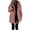 Pink., variant on Akafmk Fall/Winter Plus Size Womens Fleece Jackets,Womens Winter Warm Coats,Solid Color Long Sleeve Loose Outdoor Sherpas Jacket Teddy Coat