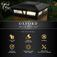thumbnail image 6 of Classy Caps Weather-Resistant Deck Lights Aluminum Black, 2 lb, 2 Pack, 6 of 10