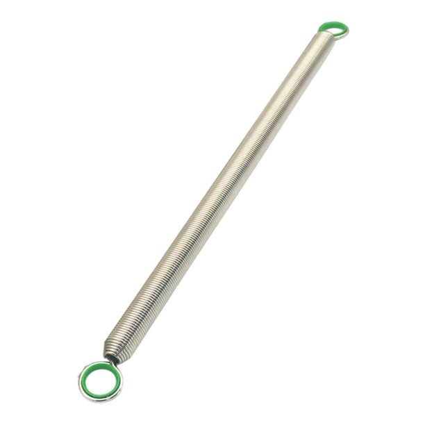Resorte de cama para pilates, accesorios de fitness, resorte de tensión con gancho, equipo de pilates Verde 25x268x632mm