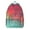 Greenish-blue-2, variant on Cosmic Gothic Backpack, Lightweight School Bag with Mystical Astrology Print and Golden Star Pattern