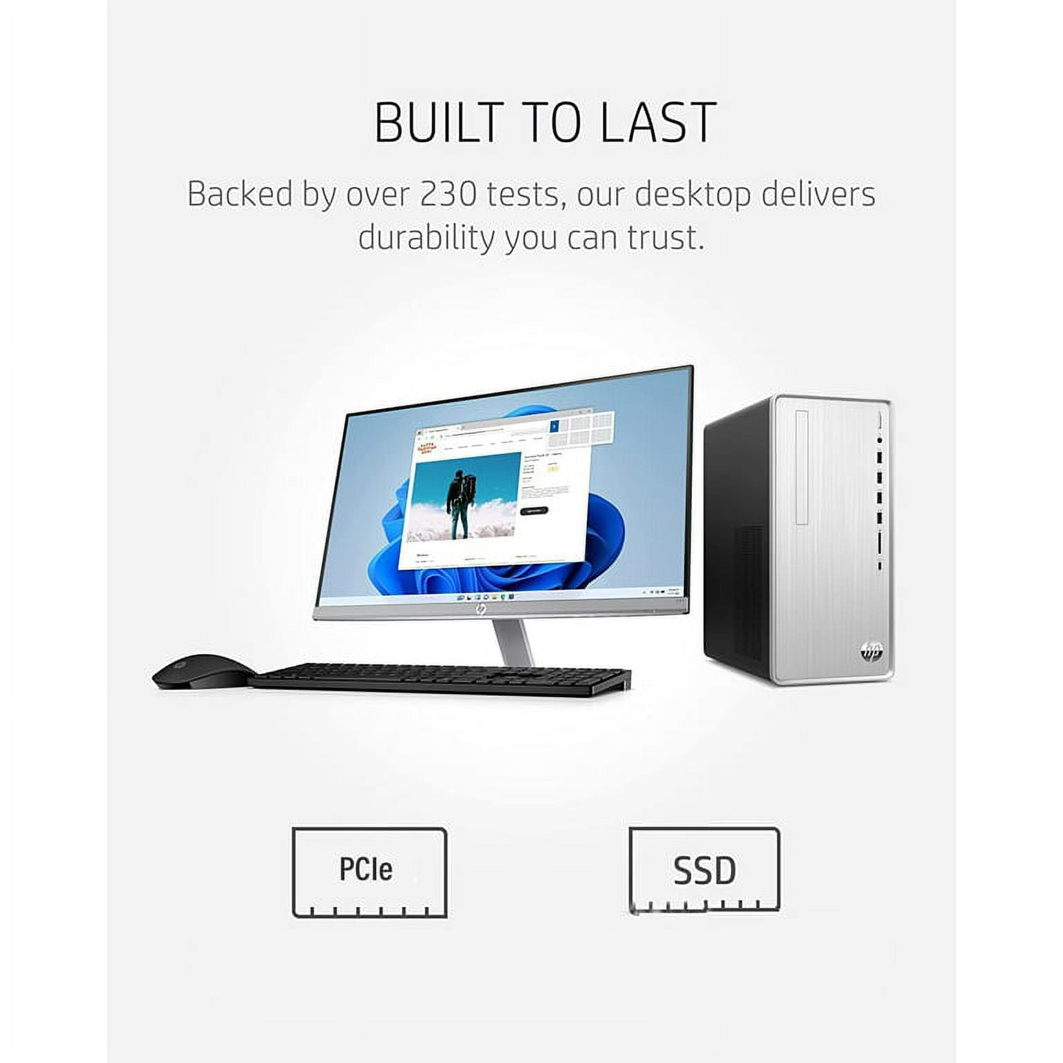 New HP Pavilion Desktop PC, AMD Ryzen 5 5600G, 32GB RAM, 1TB SSD