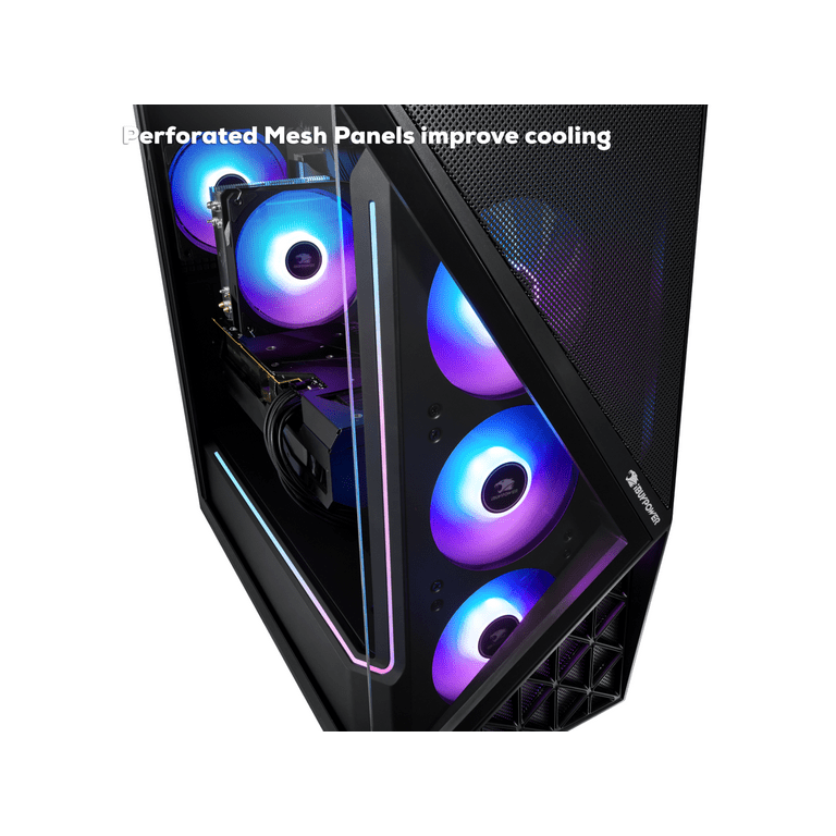 iBUYPOWER Slate 9 Black Gaming PC Desktop - AMD Ryzen 7 7800X3D