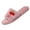 A_ Pink Slippers, variant on Women Strawberry Pom Pom Decor Corduroy Open Toe Slide Slippers, Soft Warm Winter Indoor Sandals, Cute Fruit Sweet Lightweight Daily Comfort Ladies Bedroom Footwear Beige 36