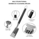 thumbnail image 3 of Stainless Steel Brush With Integrated Scraper Kitchen Utensils Scrubbing Tool Kitchen Supplies, 3 of 5