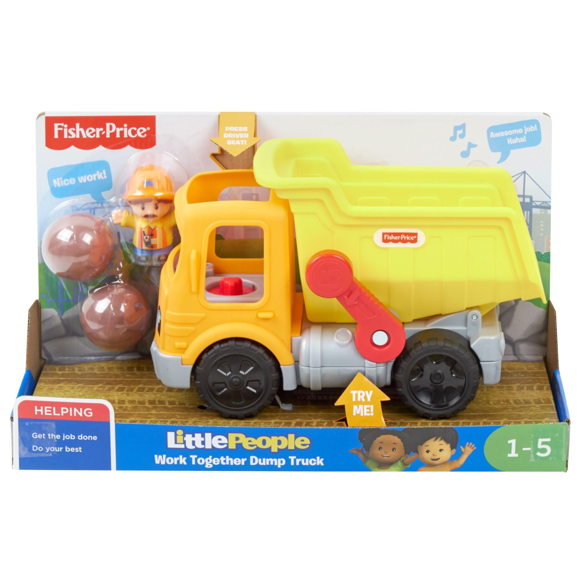 fisher price pick up and go dump truck